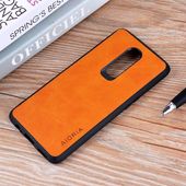Etui AIORIA Vintage LEATHER do OnePlus 7 Pro pomarańczowy