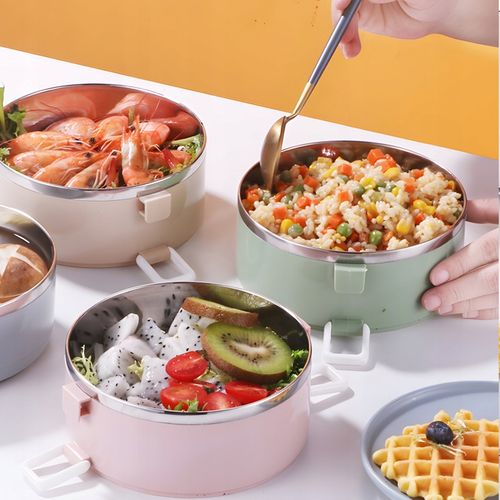 POJEMNIK TERMICZNY NA ŻYWNOŚĆ ZUPĘ OBIADOWY TERMOS STAL NIERDZEWNA 2,8L na Arena.pl