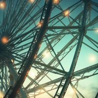 Plakat 80x80cm Światła Molocha