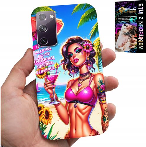 ETUI DO SAMSUNG GALAXY S20 FE - IT'S NOT ALCOHOL IT'S MY EMOTIONAL CASE na Arena.pl