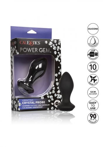 vibrating petite crystal probe black na Arena.pl