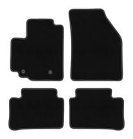 Dywaniki welurowe czarne Opel Agila B 2008-2014 hatchback BASIC