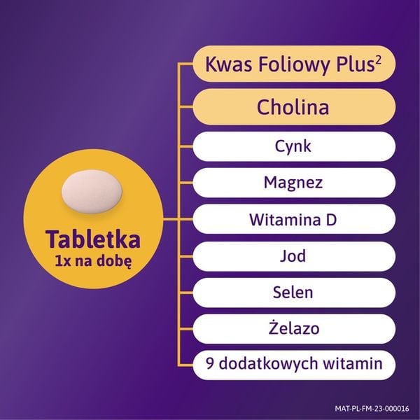 Femibion 1 Wczesna Ciąża 28 tabletek zdjęcie 4