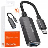 mcdodo przejściówka usb-c na usb otg usb-a adapter kabel pendrive