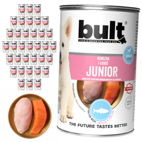 BULT JUNIOR mokra karma dla psa Kurczak i Łosoś 36x400g Dla szczeniąt