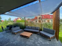 DACH ŻAGLOWY ŻAGIEL PRZECIWSŁONECZNY NA PEROGLĘ ALTANĘ PATIO NA WYMIAR