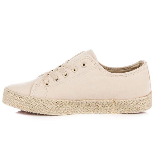 Beżowe Trampki Espadryle r.36 na Arena.pl