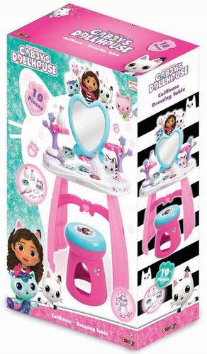 Koci Domek Gabi Toaletka z krzesełkiem Salon Piękności 10 Akcesoriów Smoby na Arena.pl