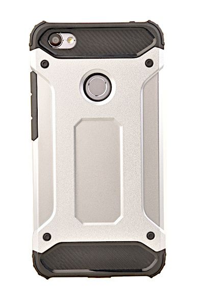 Pancerne etui Armor TPU +PC do Xiaomi Redmi Note 5A Prime / Note 5A srebrny zdjęcie 1