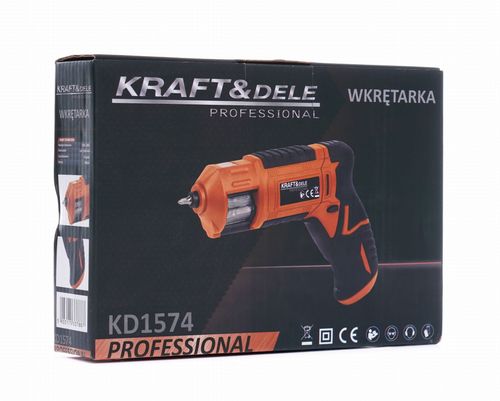 Wkrętarka AKU 1300mAh LED + Bity KD1574 na Arena.pl