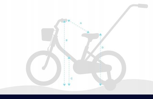 ROWER DZIECIĘCY TABOU ROWEREK MINI 14 CALI BARDZO LEKKI DLA DZIEWCZYNKI na Arena.pl