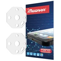 2x szkło hybrydowe na tylny aparat do ulefone armor x32 / x32 pro ochronne