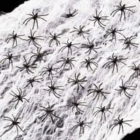 pajęczyna z pająkami dekoracje na halloween