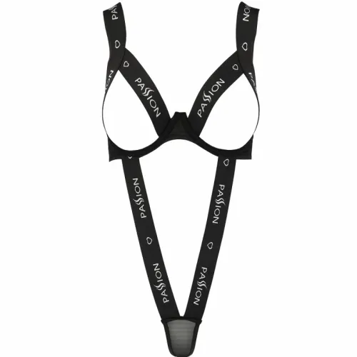 passion body kyouka czarne l/xl - model z elastycznego materiału na Arena.pl