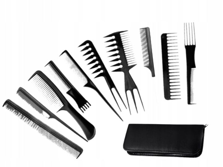 Zestaw Fryzjerski Do Strzyżenia Profesjonalny Kompletny + PELERYNA ETUI zdjęcie 2