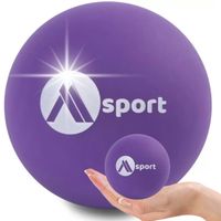 MASAŻER PIŁKA 61MM DO MASOWANIA ROLLER DO ĆWICZEŃ KARKU PLECÓW SILIKONOWA