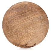 Talerz Drewniany do Serwowania Taca Patera na Dekoracje Kompozycje 25 cm