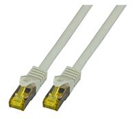Patchcord SFTP EFB 1m Cat.6a LSZH szary na kablu Cat.7 126964