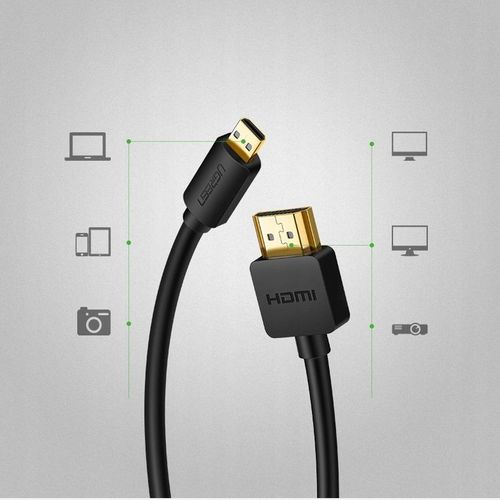UGREEN MOCNY KABEL HDMI - MICRO HDMI 19 PIN 2.0V 4K 60HZ 30AWG 1,5M na Arena.pl