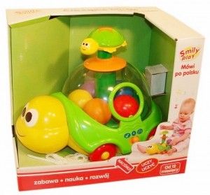 LICZĄCY ŻÓŁW SMILY PLAY BĄCZEK 3 IN 1 na Arena.pl