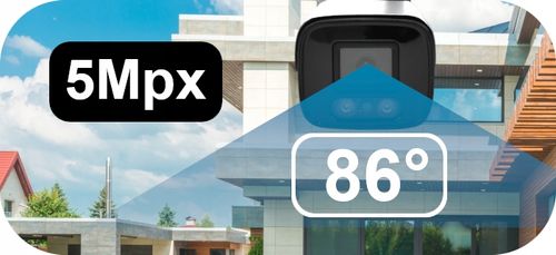 KAMERA WIFI BEZPRZEWODOWA IP 5MPX 2K IR30 METAL ZEWNĘTRZNA SMART DVS na Arena.pl