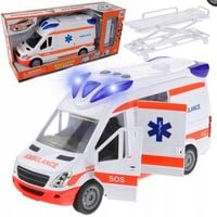 AUTO AMBULANS VAN ŚWIATŁO DŹWIĘK KARETKA NOSZE