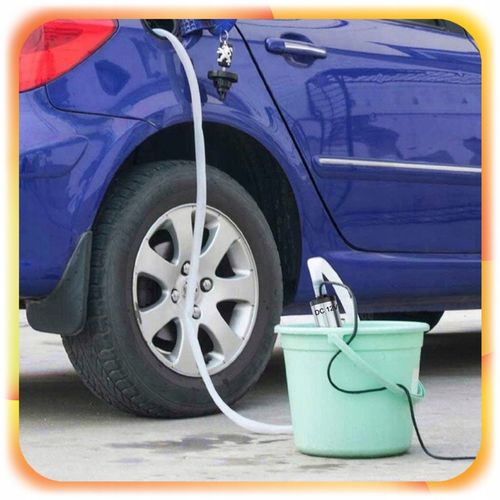 MOCNA ELEKTRYCZNA POMPKA DO SPUSZCZANIA PALIWA OLEJU WODY ROPY 12V POMPA na Arena.pl