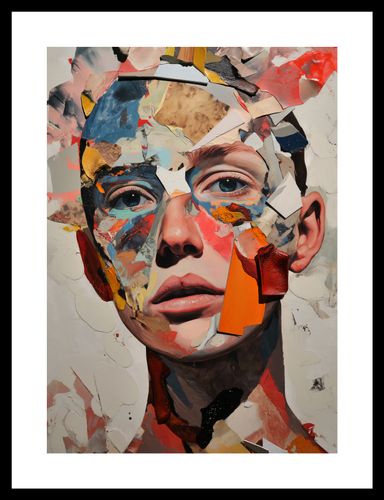 Plakat 25x35cm Podział Samego Siebie na Arena.pl