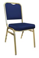 Krzesło Marco bankietowe konferencyjne stelaż złoty MG16