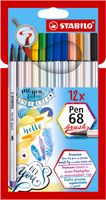 stabilo pen 68 brush etui 12szt 568/12-21 6096