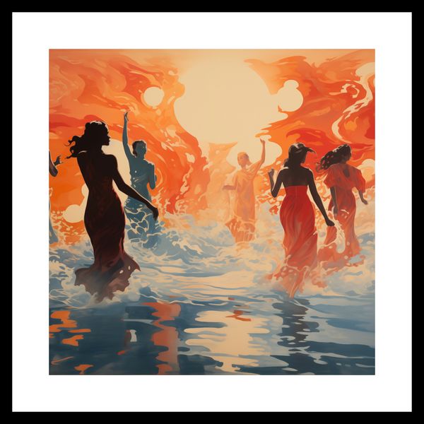 Plakat 40x40cm Taneczny Żar zdjęcie 3