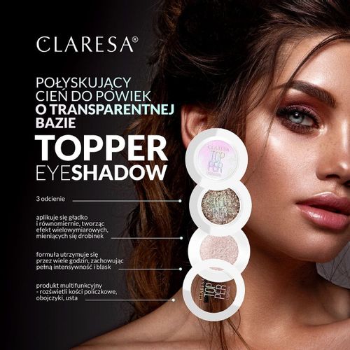 CLARESA CIEŃ TOPPER EYESHADOW 03 STARLIGHT na Arena.pl