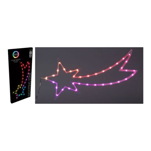 Gwiazda betlejemska BASIC & CO RGB 25 x 0,6 x 60 cm na Arena.pl