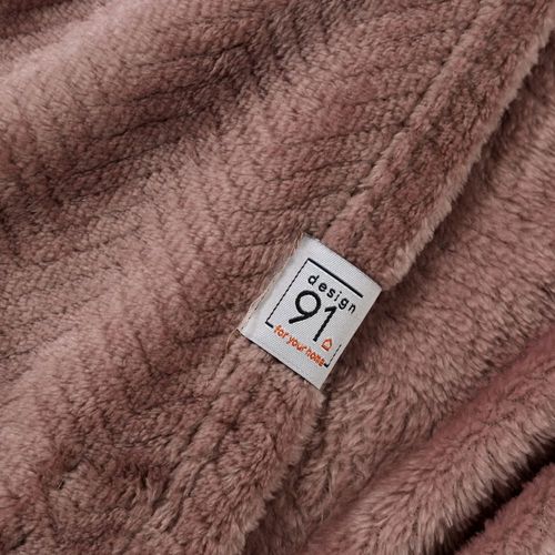 Koc narzuta CINDY5 200x220 Design91 ceglany na Arena.pl