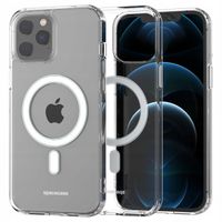 ETUI MAGNETYCZNE DO IPHONE 12 PRO MAX CLEAR CASE OBUDOWA DO MAGSAFE + SZKŁO