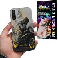 ETUI CASE DO SAMSUNG A70 - MOTOR FAN Motocykle MĘSKIE WZORY PLECKI