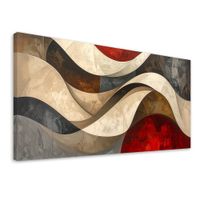 Obraz do salonu sypialni biura loftu, Abstrakcja linie 100x50
