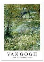 Plakat cyfrowy do wydruku van gogh krajobraz