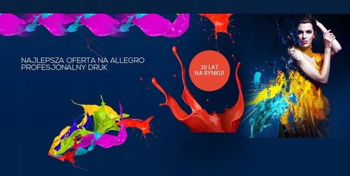 Folia samoprzylepna Naklejka z nadrukiem 1mkw na Arena.pl