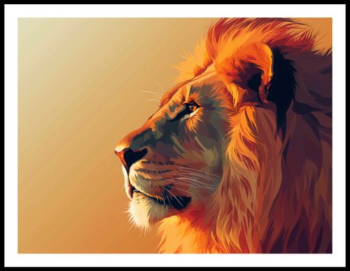 Plakat 80x60cm Król na Arena.pl