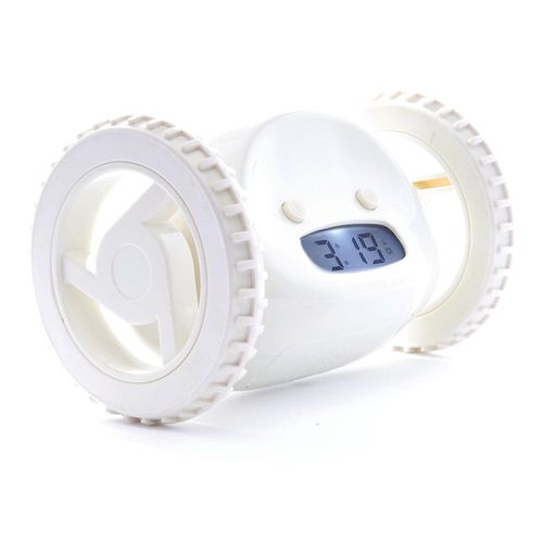 Uciekający Budzik Clocky White / Biały na Arena.pl