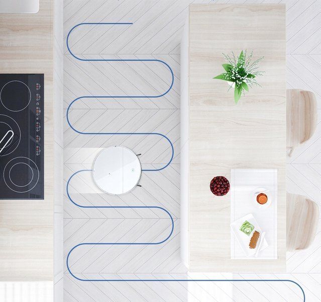 ROBOT SPRZĄTAJĄCY KLINSMANN ODKURZACZ Mop Żyroskop K195 zdjęcie 5