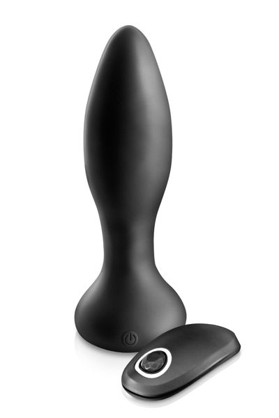 ANAL PLUG ANAL PLUG VIB MYKING BLACK (Size: T3) zdjęcie 3