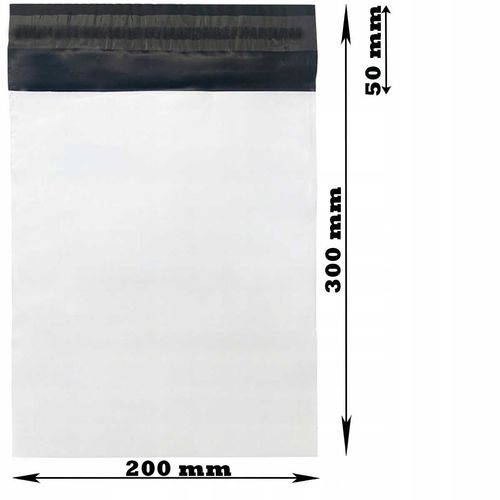 foliopaki kurierskie białe 200x300mm - 100 szt. na Arena.pl