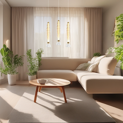 Lampa wisząca LUCCO amber 18W na Arena.pl