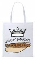 Dla Mamy Mamusi Prezent Torba Eco Biała Shopper Z Nadrukiem Ze Zdjęciem