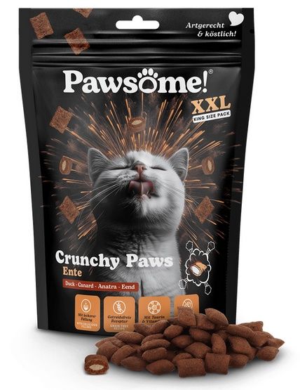 Pawsome Crunchy Paws Kaczka 150g zdjęcie 1