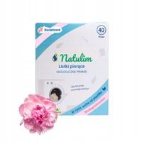 EKO LISTKI DO PRANIA PIORĄCE NATULIM ZAPACHOWE KWIATOWE WEGAŃSKIE 40SZT