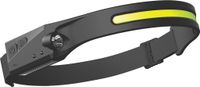 latarka czołowa led aku cob+xpe+sensor - sd-akc0373sl