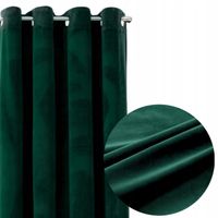 ZASŁONA WELUROWA NA PRZELOTKACH 140X250 VELVET GRUBA ZACIEMNIAJĄCA WELUR